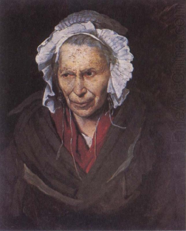 Theodore   Gericault The Madwoman or the Obsession of Envy china oil painting image